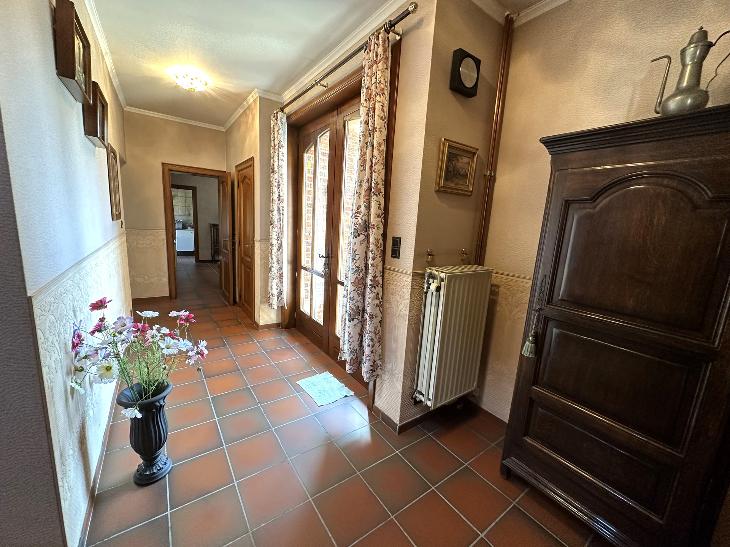 A VENDRE à RAMEGNIES : Maison 3 à 4ch avec jardin et garage