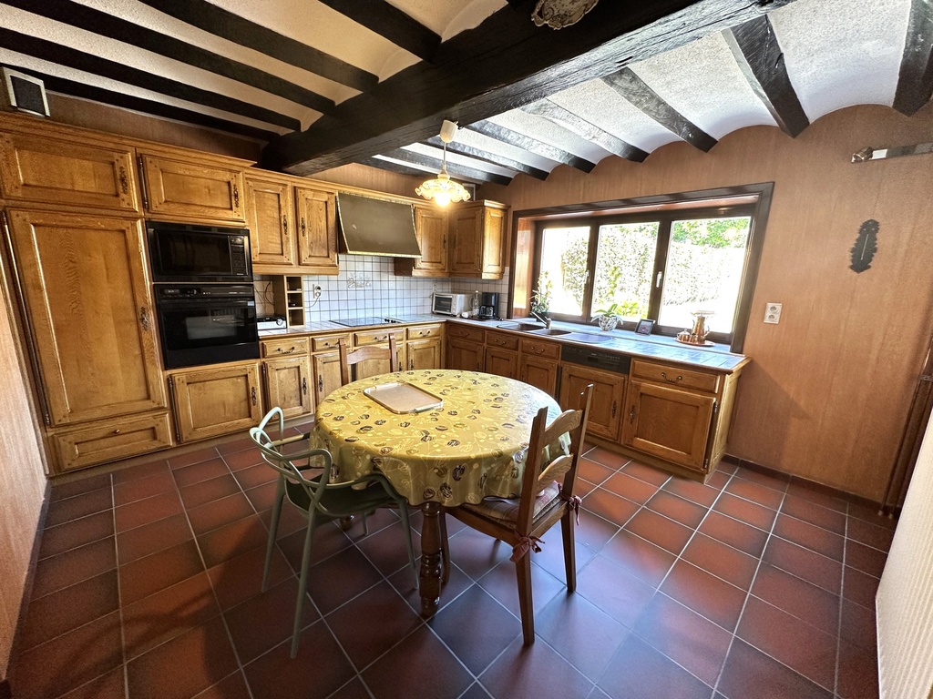 A VENDRE à RAMEGNIES : Maison 3 à 4ch avec jardin et garage