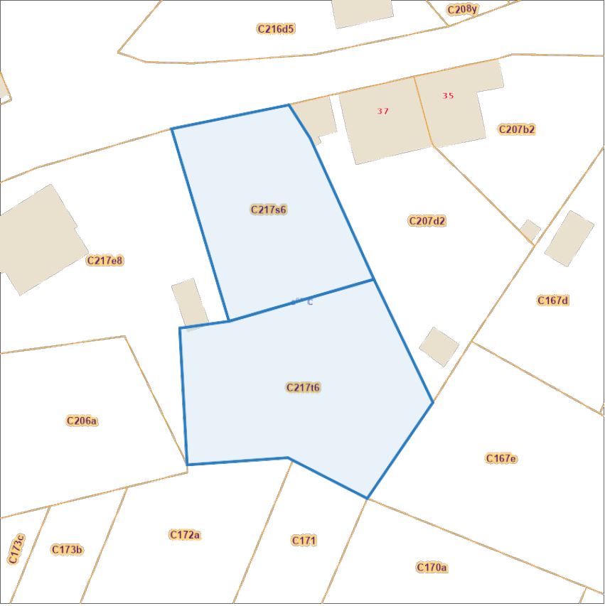 NOUVEAU / A VENDRE à BLATON (7321 : Beau terrain à bâtir de 18ares90ca situé au calme