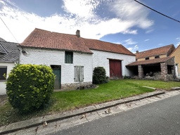 VENDU à RAMEGNIES (7971) : Bâtiment rural avec grange sur 26A situé dans une rue calme